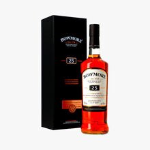 Whisky Bowmore, 25 years old, étui Bowmore