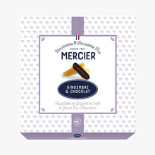 Lamelles de gingembre confits et chocolat noir Daniel Mercier