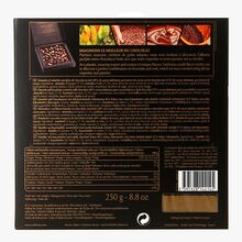 Amandes et noisettes - Chocolats grands crus - Noir et lait - 250 g Valrhona