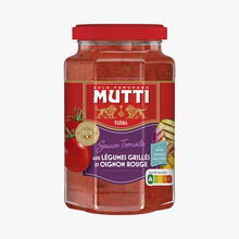 Sauce tomate aux légumes grillés et oignon rouge Mutti