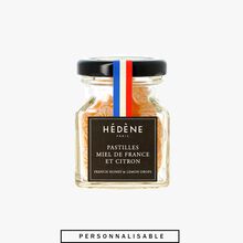 Pastilles au miel de France et citron Hédène
