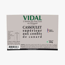 Superior Cassoulet with duck confit Vidal