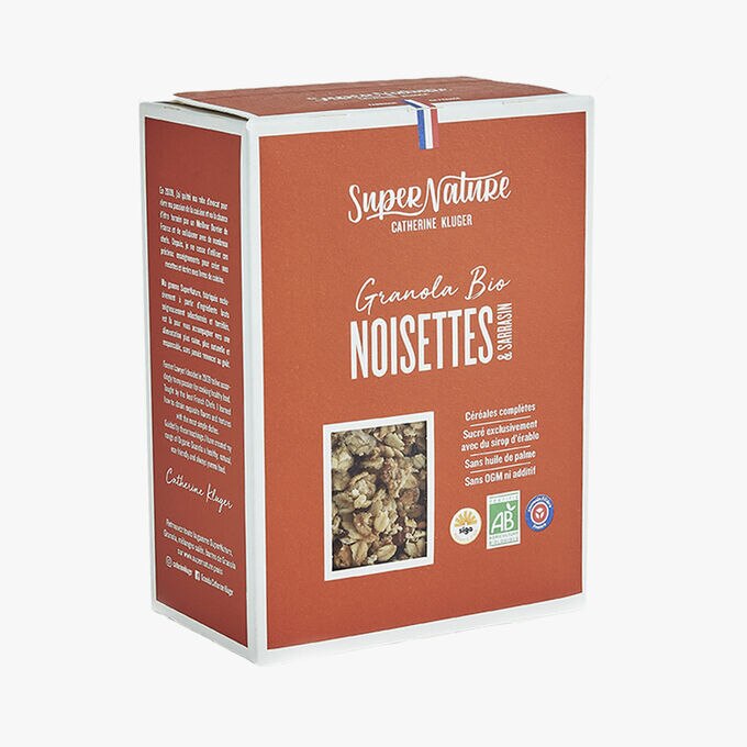 Granola, noisettes & sarrasin SuperNature Catherine Kluger