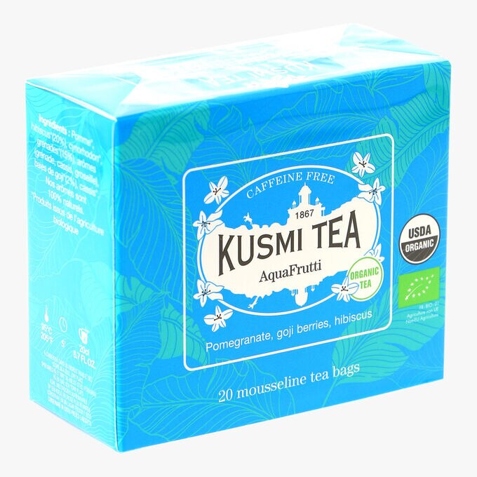 AquaFrutti - 20 sachets mousseline Kusmi Tea