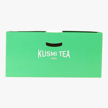 Coffret bio les thés verts avec pince à thé Kusmi Tea