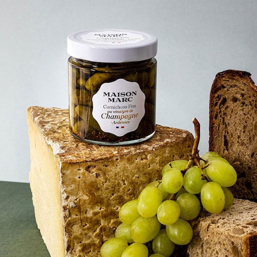 cornichons fin  au vinaigre de Champagne- Ardennes