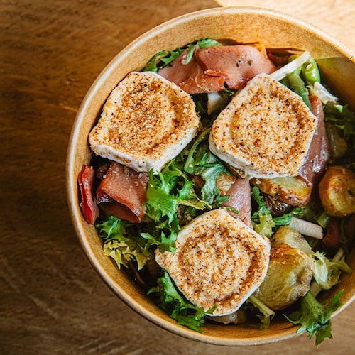 Salade au ch&egrave;vre