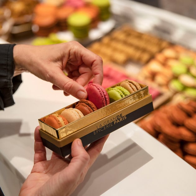 macarons de nos chefs la grande epicerie de paris