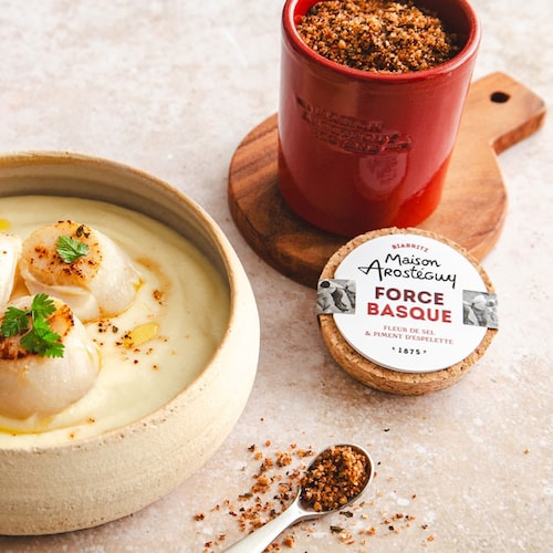 Force Basque, fleur de sel et piment d'Espelette