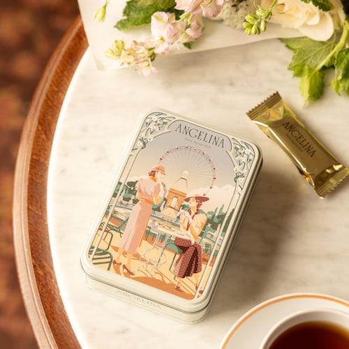 Bo&icirc;te de Cr&ecirc;pes-Dentelle au Chocolat Noir