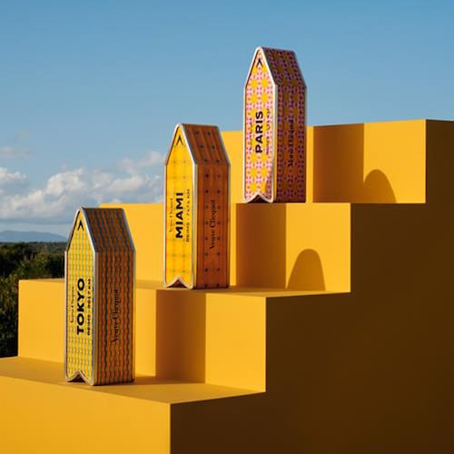 Champagne Veuve Clicquot, sous coffret Arrow, Chasing the Sun