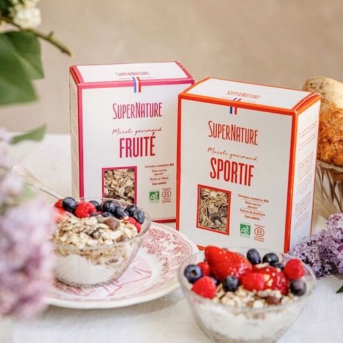 Muesli gourmand biologique