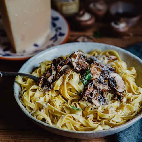 Tagliatelles aux champignons