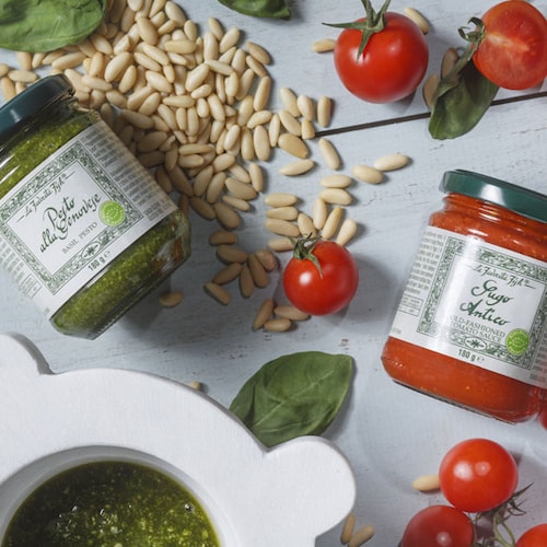 pesto alla genovese et sugo antico