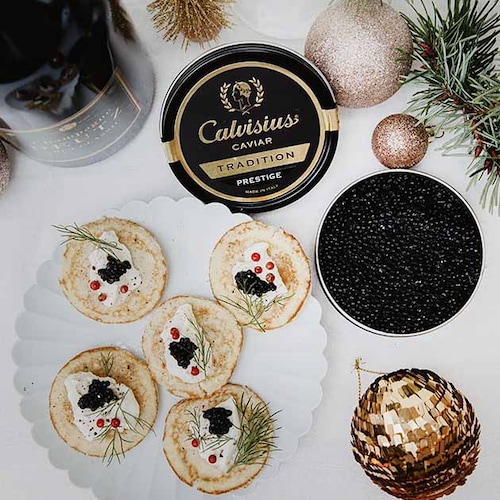 Boîte de caviar Calvisius