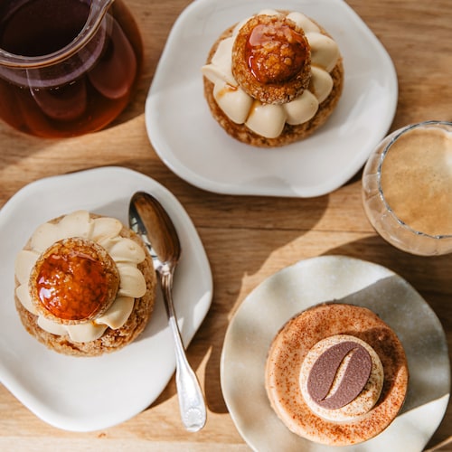 choux caramel vanille
