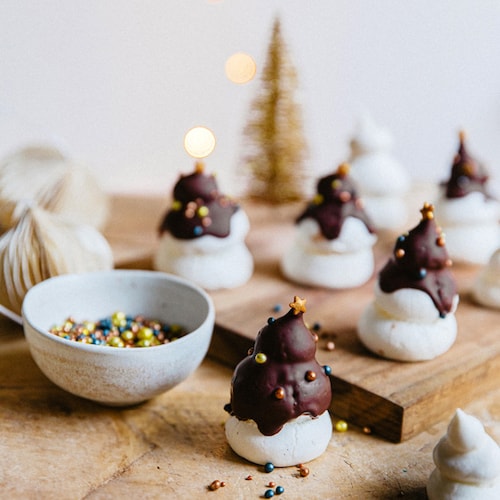 Sapins &agrave; la meringue
