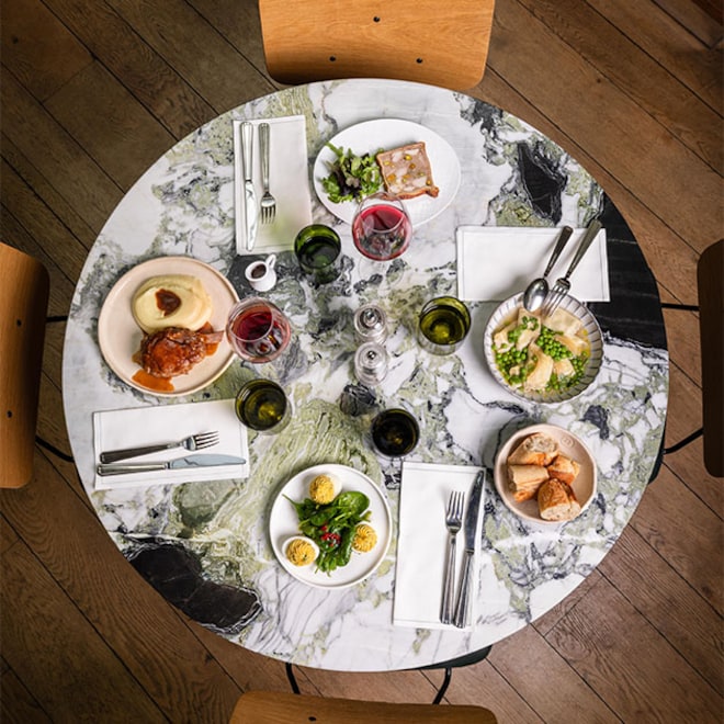carte la table 