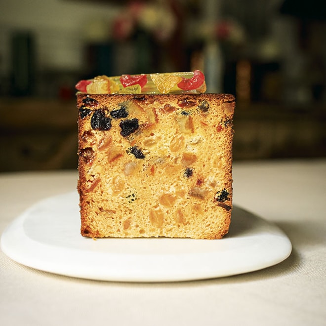 Cakes format voyage : cakes aux marrons et cakes aux fruits confits