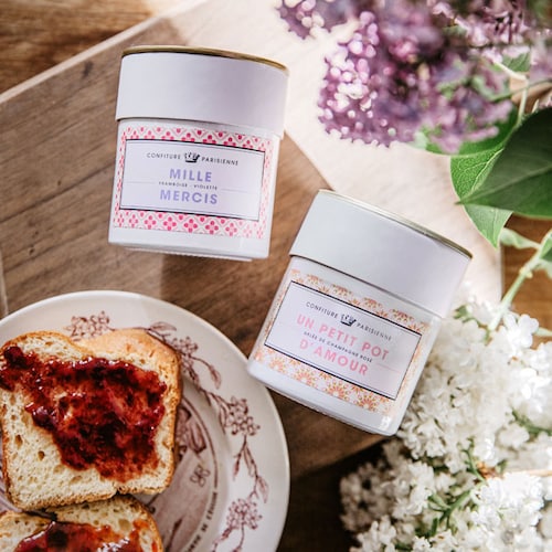 Pot de confiture &agrave; personnaliser