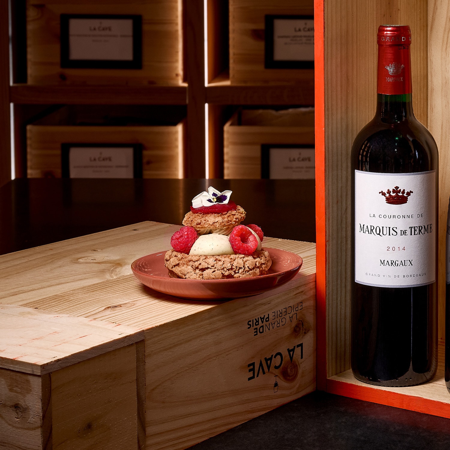 Château Marquis de Terme, La Couronne de Marquis de Terme, Grand Cru Classé, AOC Margaux, 2014 Château Marquis de Terme