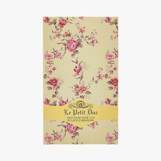 Chocolat noir 70 % Éclats d'amandes Le Petit Duc