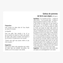 Cèpes de pays sauvages Le Clos des Fontaines