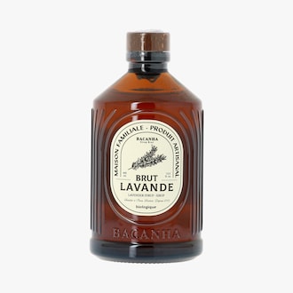 Sirop brut saveur lavande biologique Bacanha