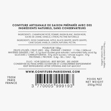 Confiture Mill&eacute;sime ros&eacute; Confiture Parisienne