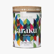 Caf&eacute; moulu Signature, origine Inde Araku Coffee