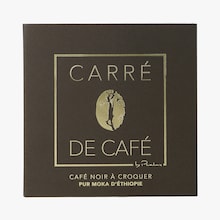 Café noir à croquer - Carré de café François Pralus