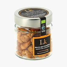 Noix de cajou caramélisées à la fleur de sel de Guérande IGP Laurent K