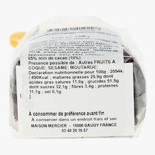 Palets aux amandes enrob&eacute;s de chocolat noir Maison Mercier
