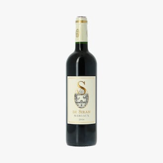 Ch&acirc;teau Siran, S de Siran, AOC Margaux, 2016 Ch&acirc;teau Siran