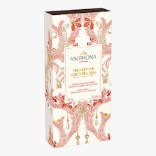 Moments gourmands, céréales croustillantes enrobées de chocolat noir, au lait et dulcey Valrhona