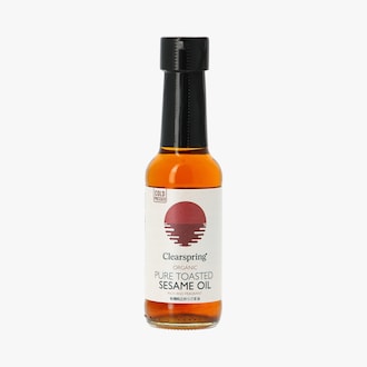 Huile de s&eacute;same grill&eacute; bio Clearspring