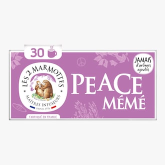 Infusion Peace Mémé Les 2 Marmottes