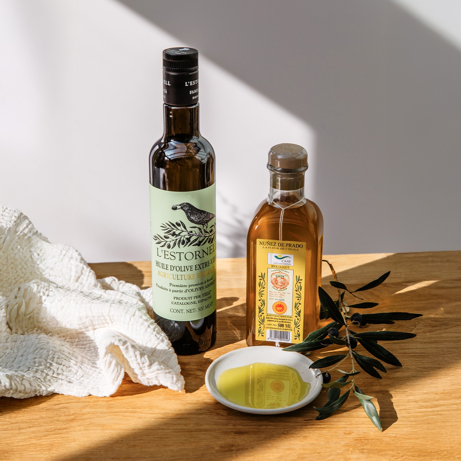 Huile d'olive vierge extra, La fleur de l'huile Nunez de Prado