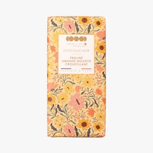 Tablette chocolat noir - Praliné amande-noisette croustillant L'Éclair de Génie