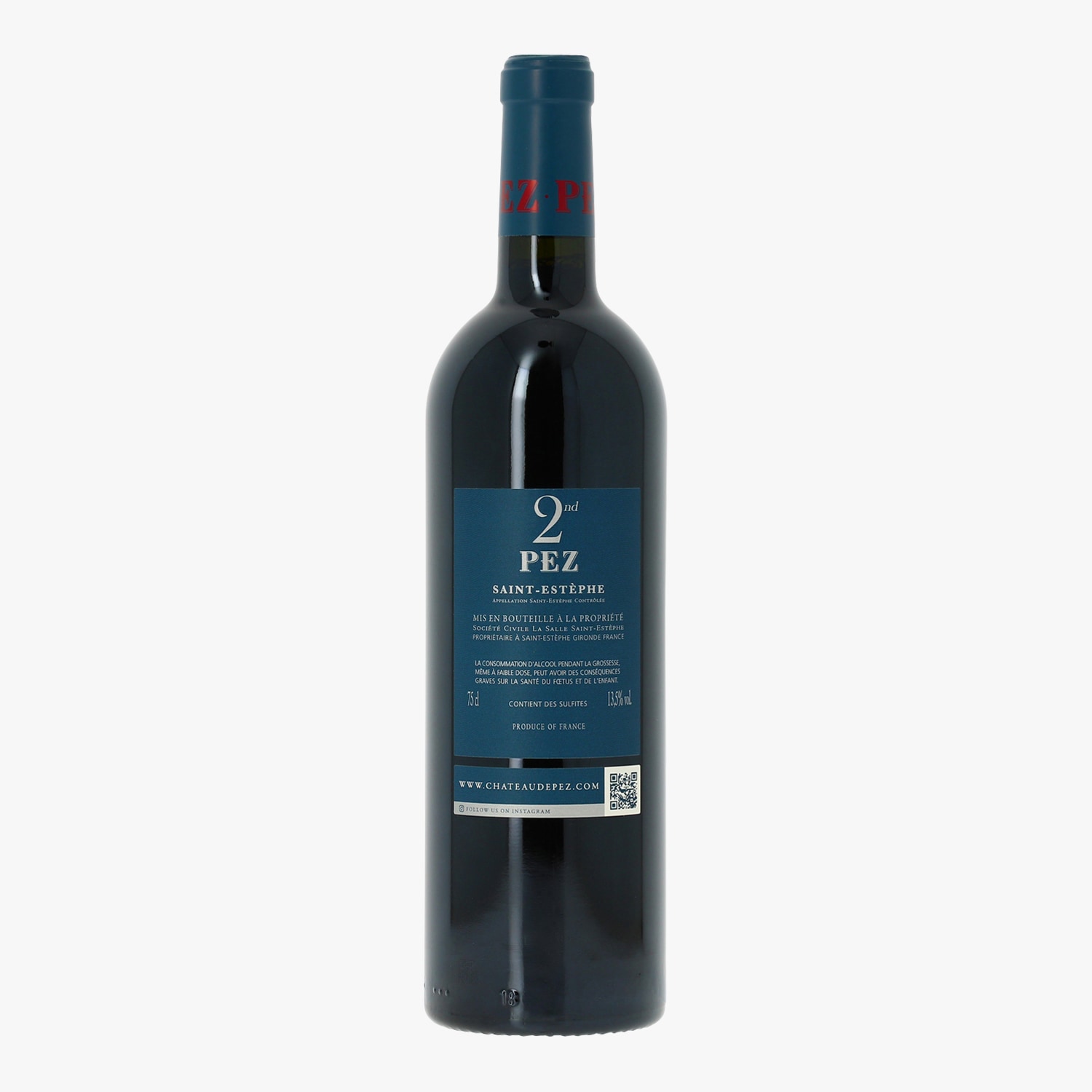 Château de Pez, Second Pez, AOC Saint-Estèphe, 2020 - Château de