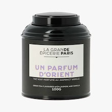 Un parfum d&rsquo;Orient, th&eacute; vert parfum&eacute; au jasmin et vanille La Grande &Eacute;picerie de Paris