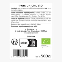 Pois chiche BIO La Grande Épicerie de Paris