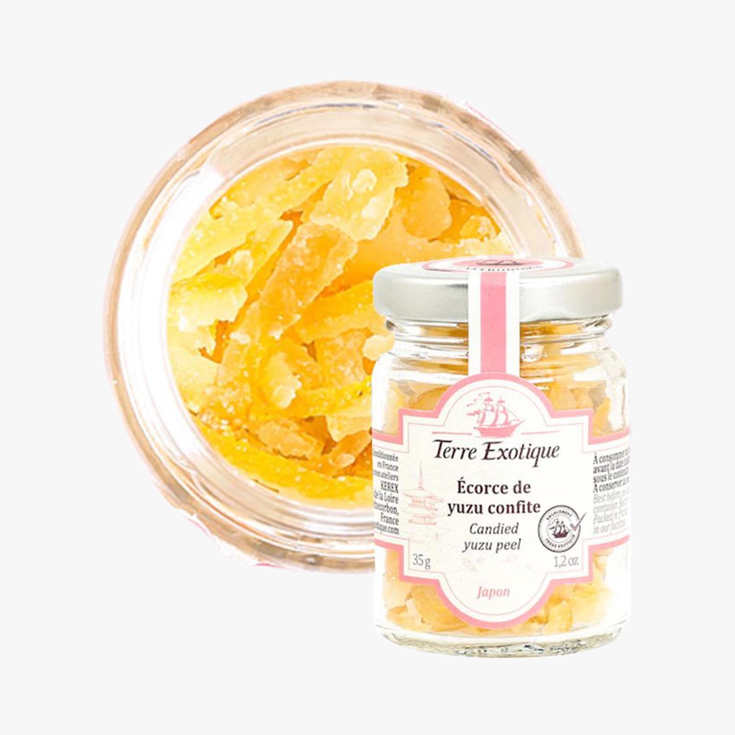 Écorce de yuzu confite - Japon Terre Exotique