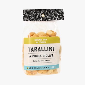 Tarallini au fenouil Les Deux Siciles