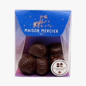Escargots en chocolat au lait fourr&eacute;s de praline Maison Mercier