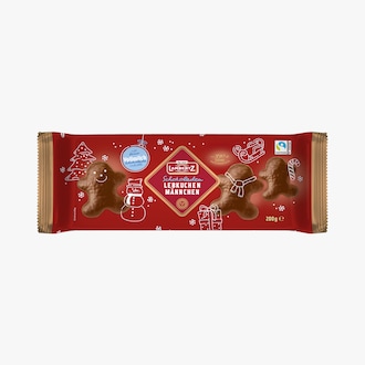 Petit bonhomme en pain d'épices au chocolat au lait - Lebkuchen Männchen Henry Lambertz