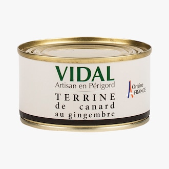 Terrine de canard au gingembre Vidal