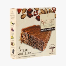 G&acirc;teau aux amandes et chocolat sans gluten Biscuiterie de Provence