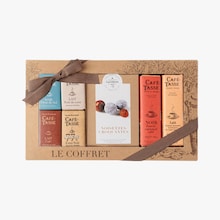 Mini tablettes de chocolat noir et lait Café-Tasse
