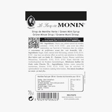 Sirop de menthe verte Monin